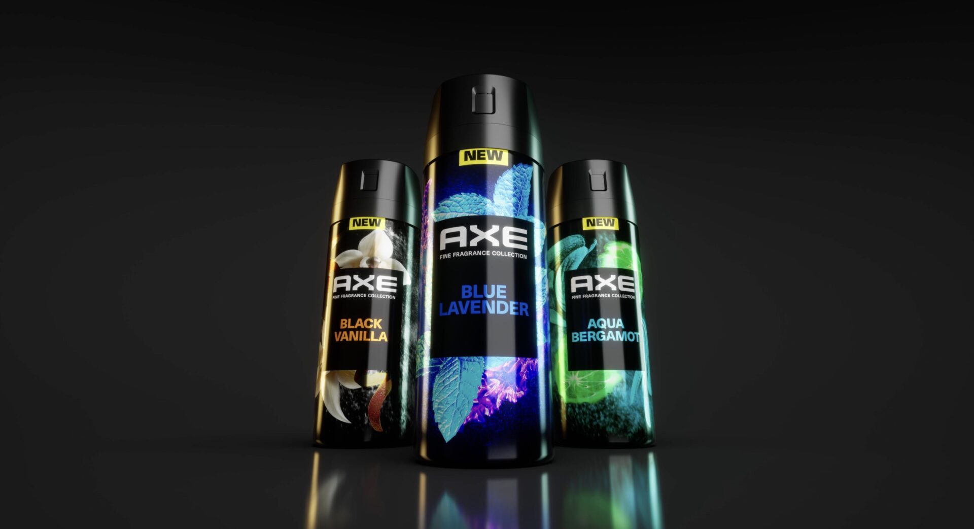 3D Studio digital twin visualisation for Unilever (AXE)